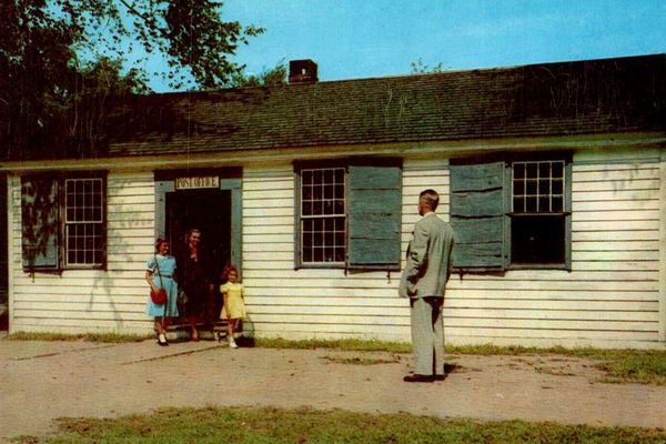 Henry Ford Museum and Greenfield Village - Old Postcard (newer photo)